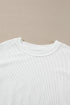 Ribbed Corduroy Oversized Sweatshirt